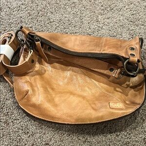 Bed Stu Tahiti Tan Leather Crossbody Bag